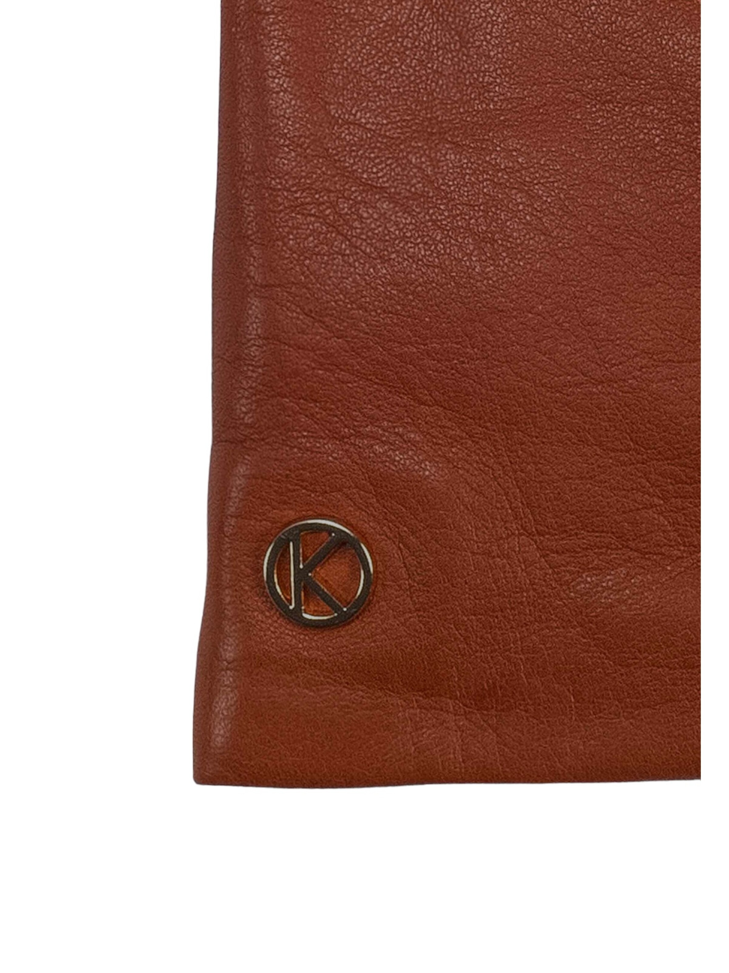 KESSLER Full Finger Gloves in Brown