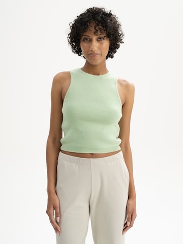 Tops en tricot 'NIKARA' MELA en vert : devant