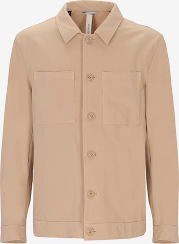 Distretto12 Hemd 'Portland' in Beige: Vorderseite