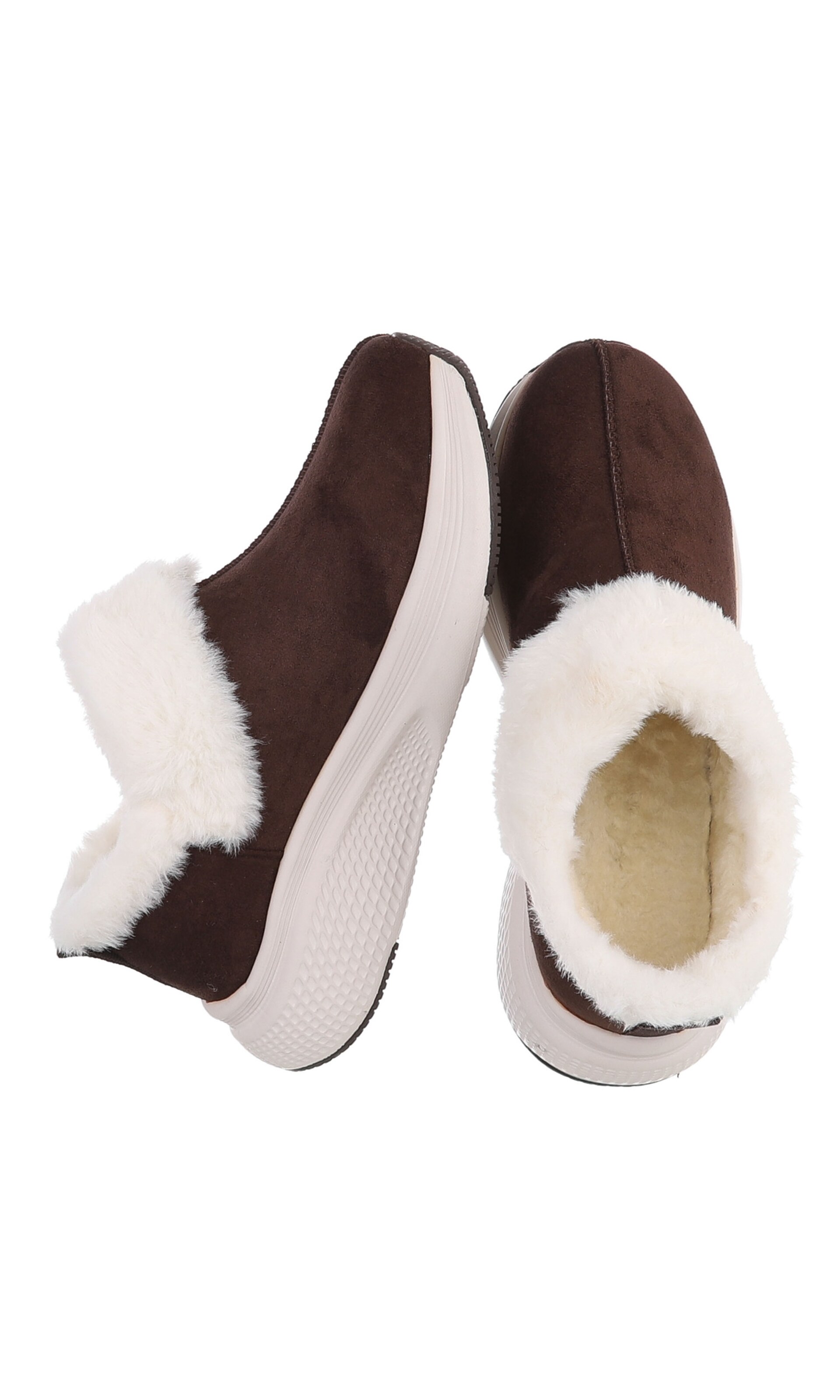 Ital-Design Stiefelette in Braun