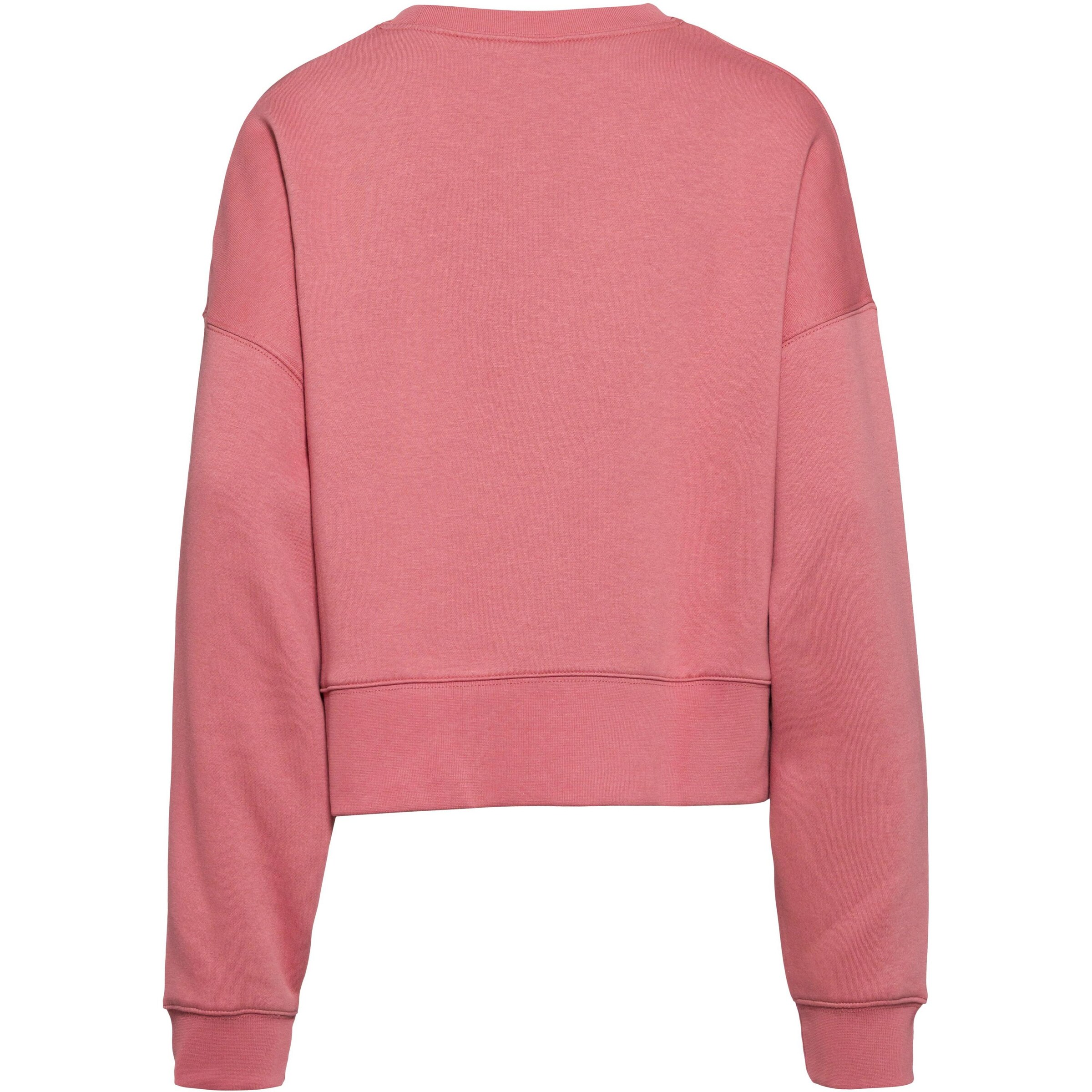 pink nike essential crew sweatshirt