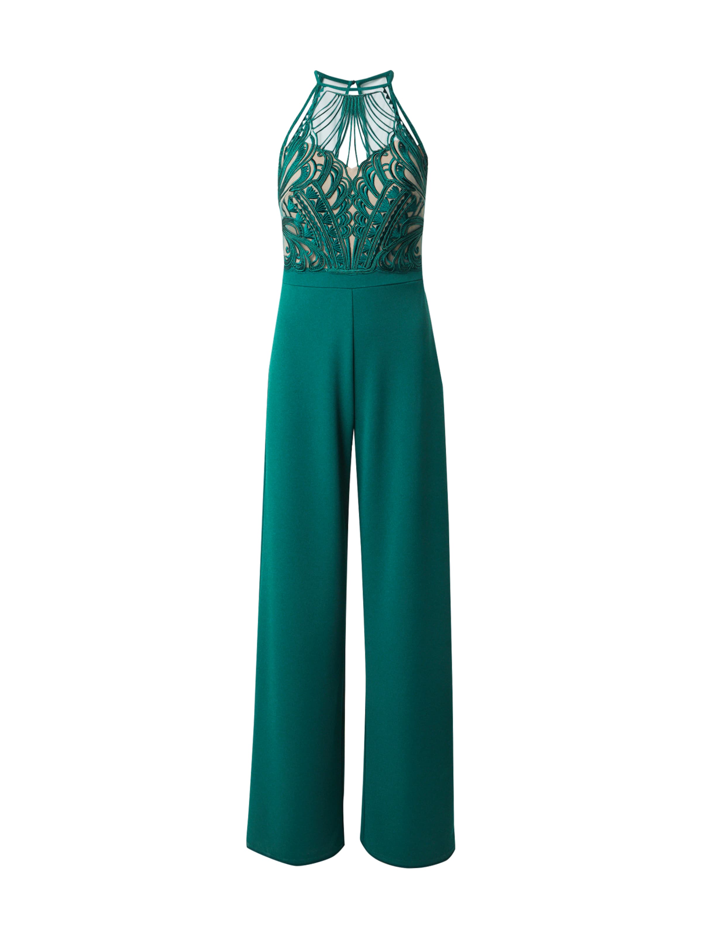 Lipsy Jumpsuit in Groen: voorkant