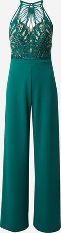 Lipsy Jumpsuit in Green: front