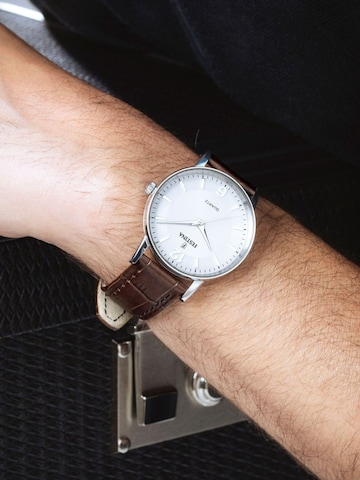 Montre à affichage analogique FESTINA en blanc : devant