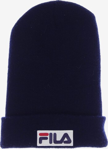FILA Hat & Cap in One size in Blue: front