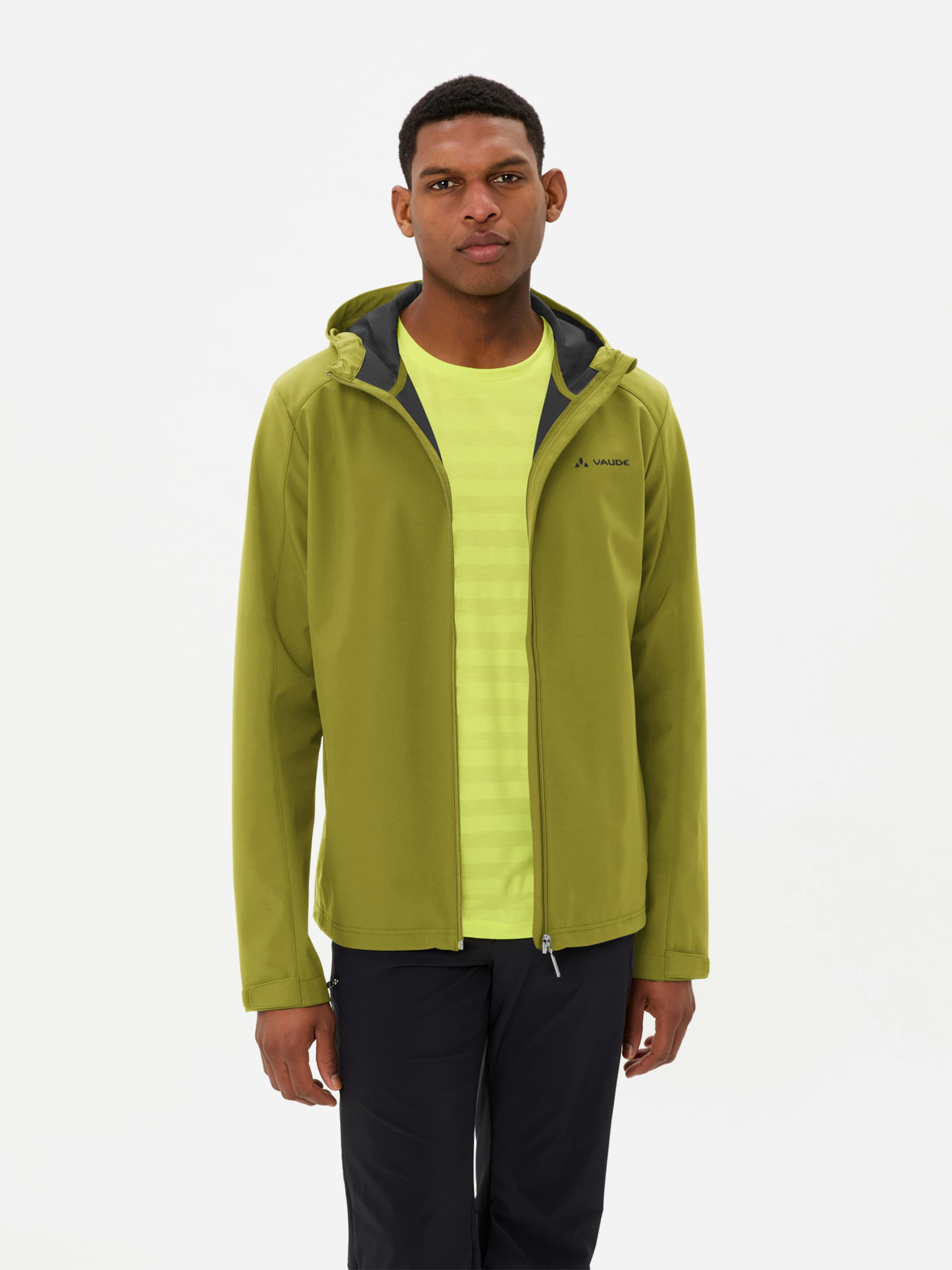 VAUDE Outdoorjacke 'Ossola' in Grün: Vorderseite