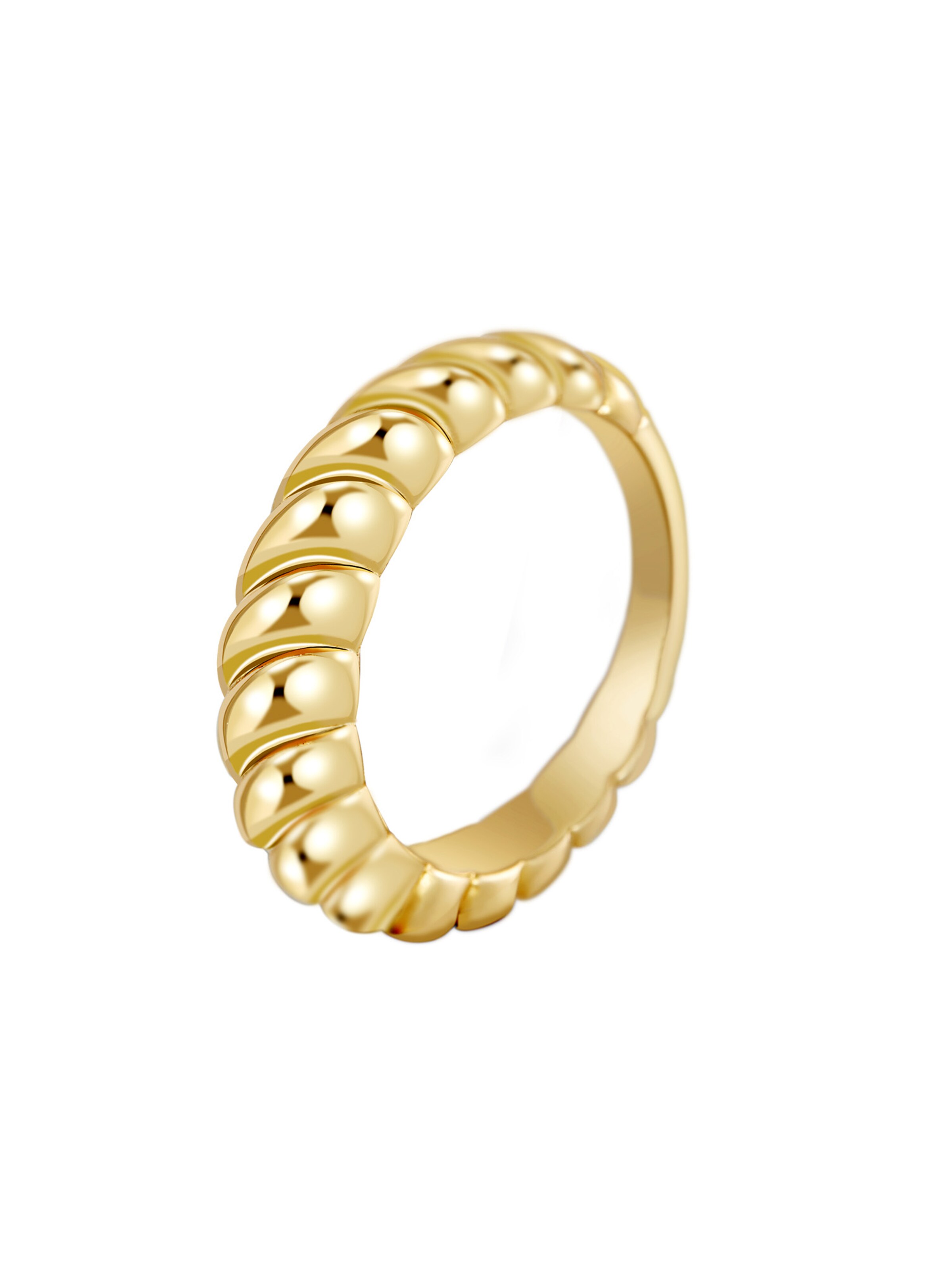 Victoria Hyde Sormus ' Conch ' värissä kulta: etupuoli