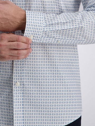 PIERRE CARDIN Regular fit Overhemd in Blauw