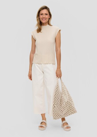 s.Oliver T-Shirt in Beige