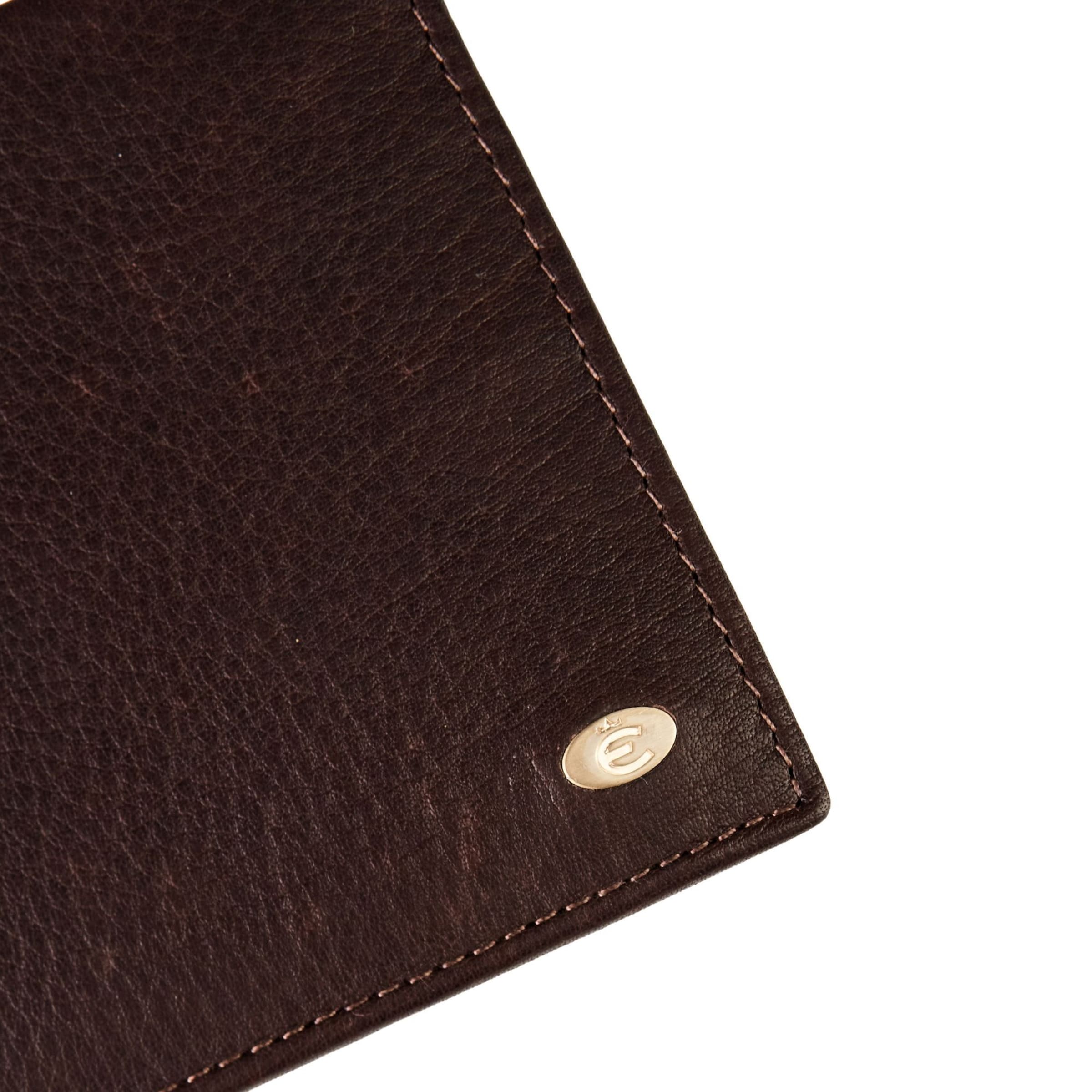 Portamonete di Esquire in marrone