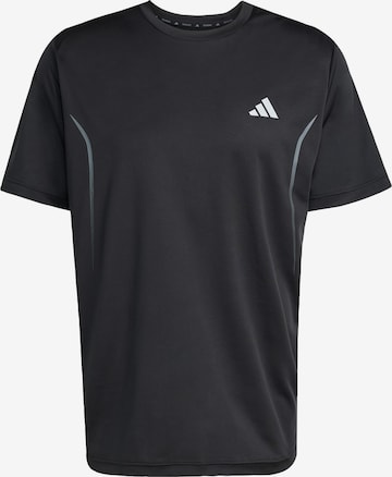 ADIDAS PERFORMANCE Λειτουργικό μπλουζάκι 'Tech Apparel' σε μαύρο: μπροστά