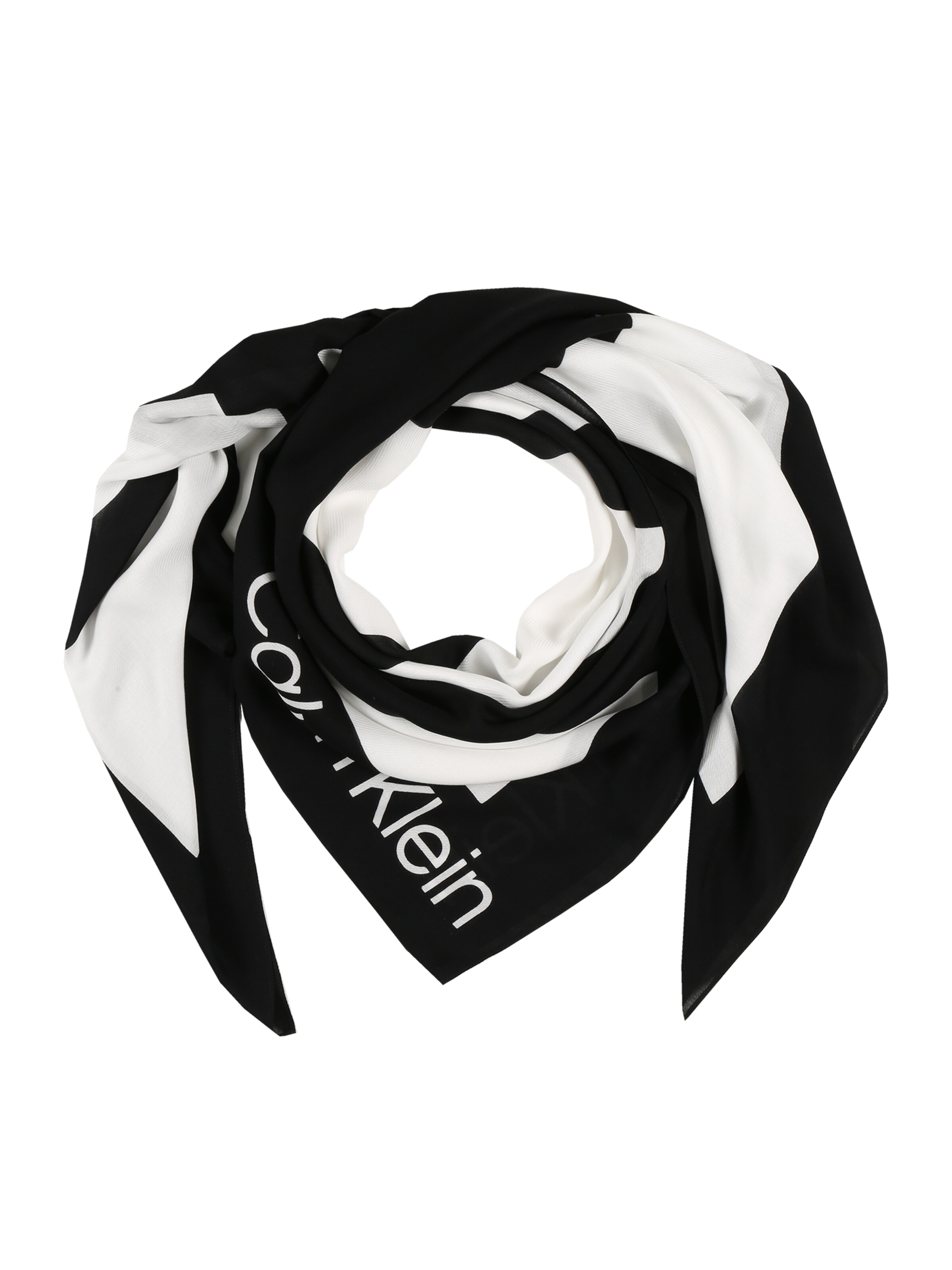 Frauen Schals & Tücher Calvin Klein Schal in Schwarz, Weiß - SH81725 Frauen Schals & Tücher Calvin Klein Schal in Schwarz, Weiß - SH81725