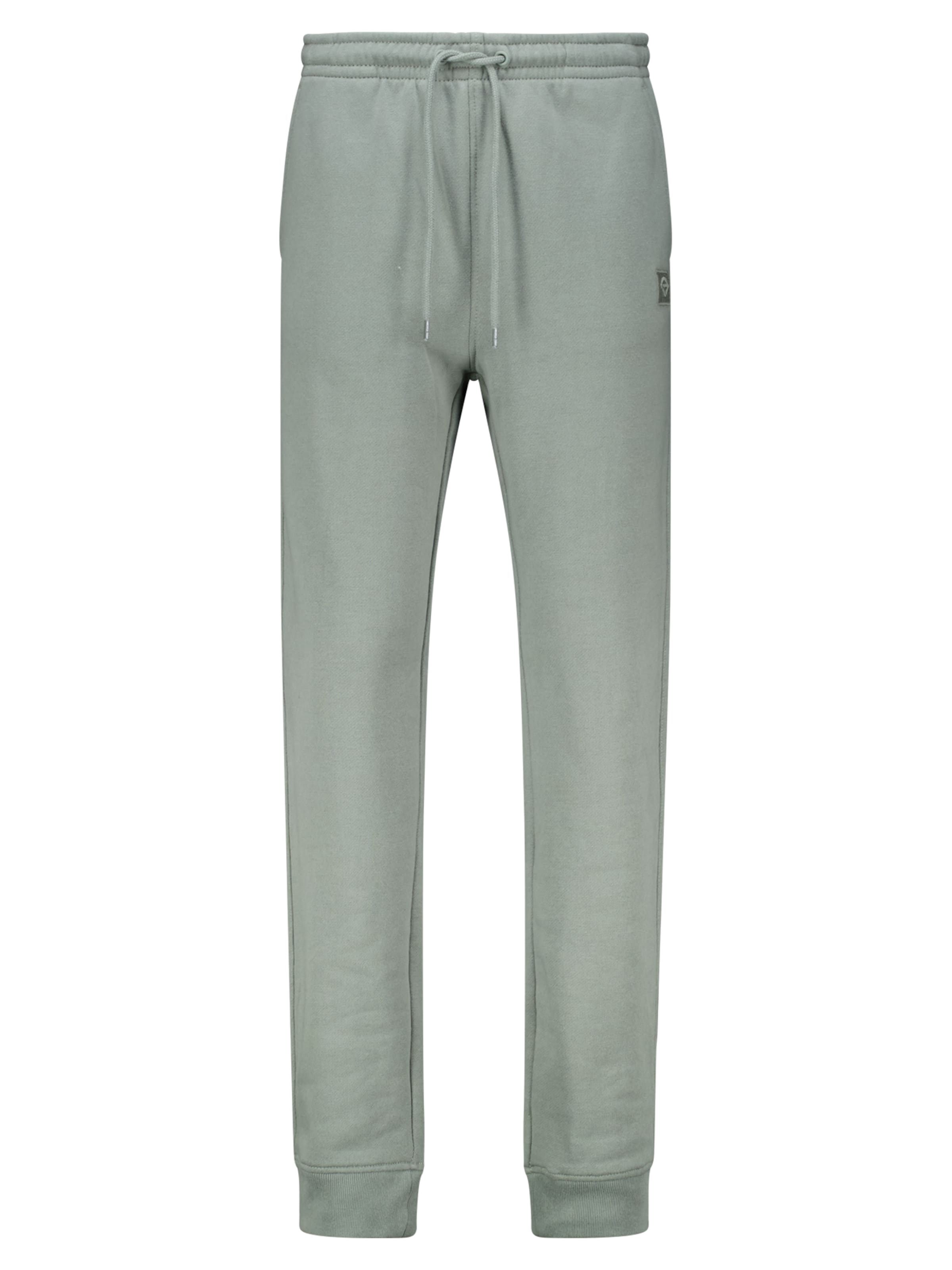 Effilé Pantalon America Today en vert : devant