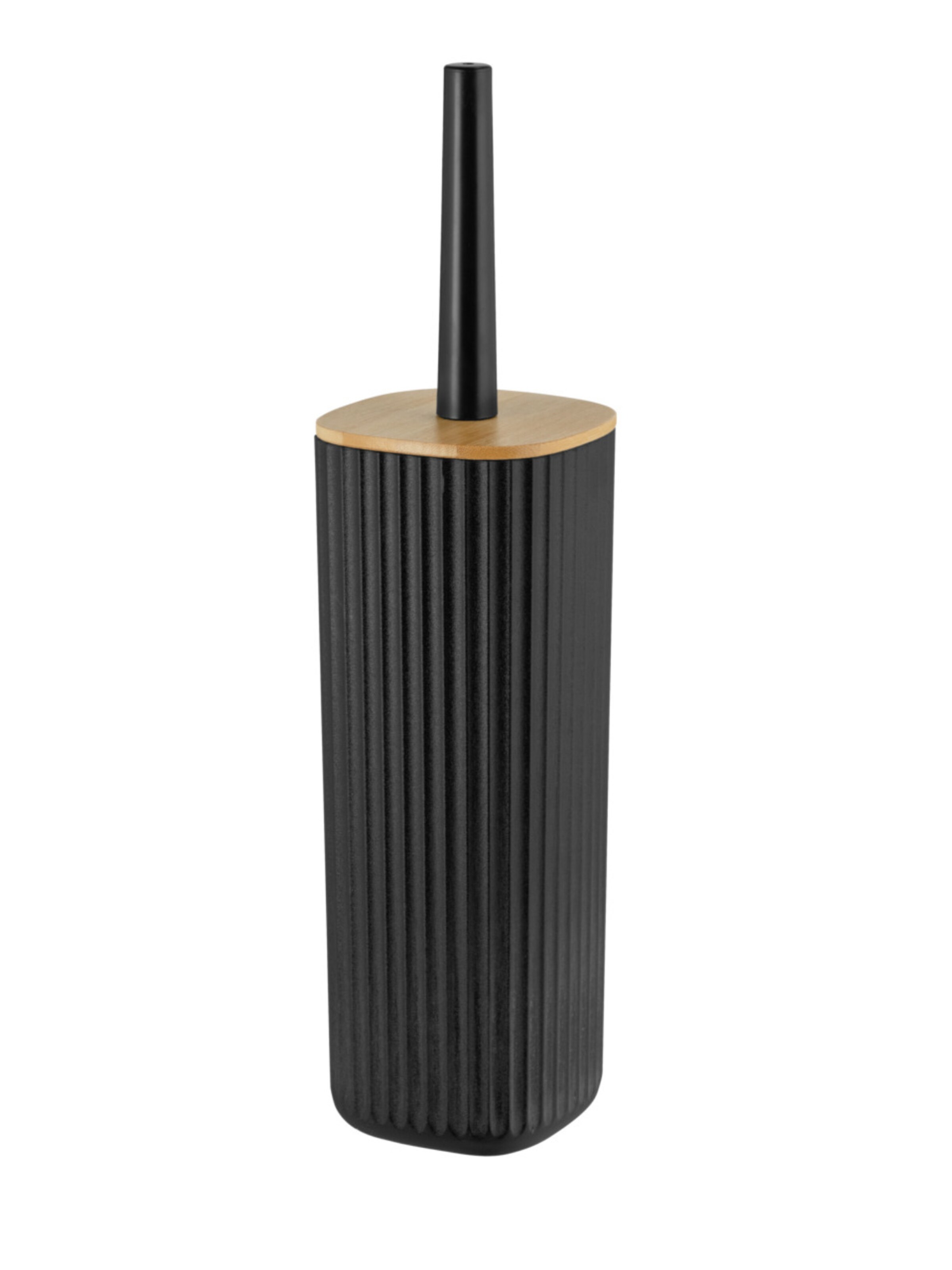 Wenko WC-Garnitur in Schwarz: Vorderseite