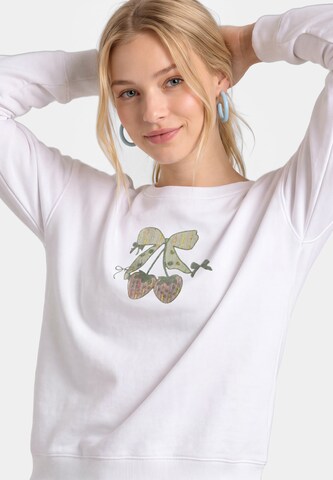 Sweat-shirt MYMO en blanc