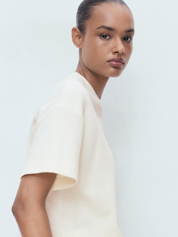 MANGO T-Shirt 'PICO' in Beige