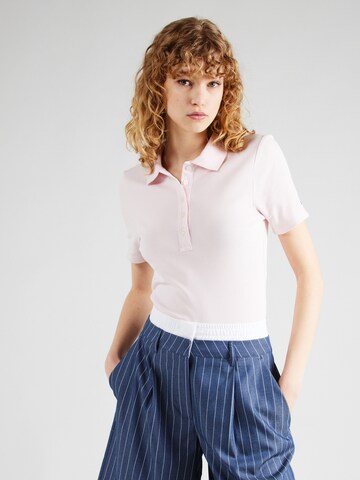 TOMMY HILFIGER Poloshirt in Pink: Vorderseite