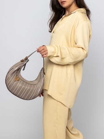 Picard Schoudertas ' Croissant ' in Beige: voorkant