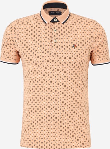 T-Shirt 'PAULOS' JACK & JONES en orange : devant