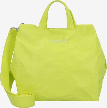 Borsa a mano di REPLAY in verde: frontale