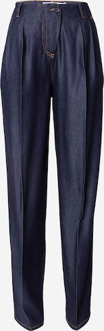 Wide leg Pantaloni di IRO in blu: frontale