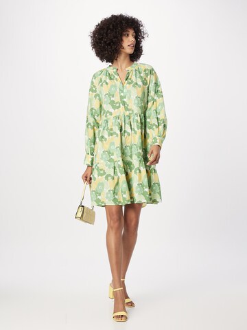 Line of Oslo Shirt Dress in Green