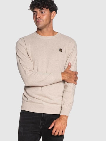 Refrigiwear Sweater 'M18608COLIN/1 PULLOVER' in Beige