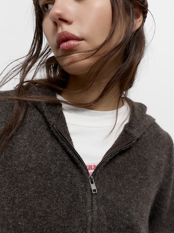 Pull&Bear Cardigan 'PACIFIC' i brun