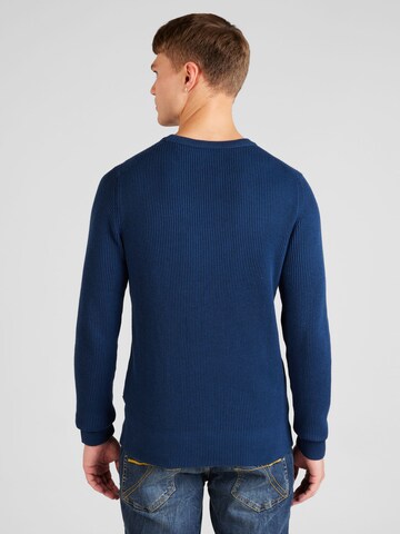 JACK & JONES Пуловер 'PERFECT' в синьо
