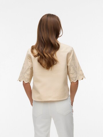 VERO MODA Blouse 'VMPetra' in Beige