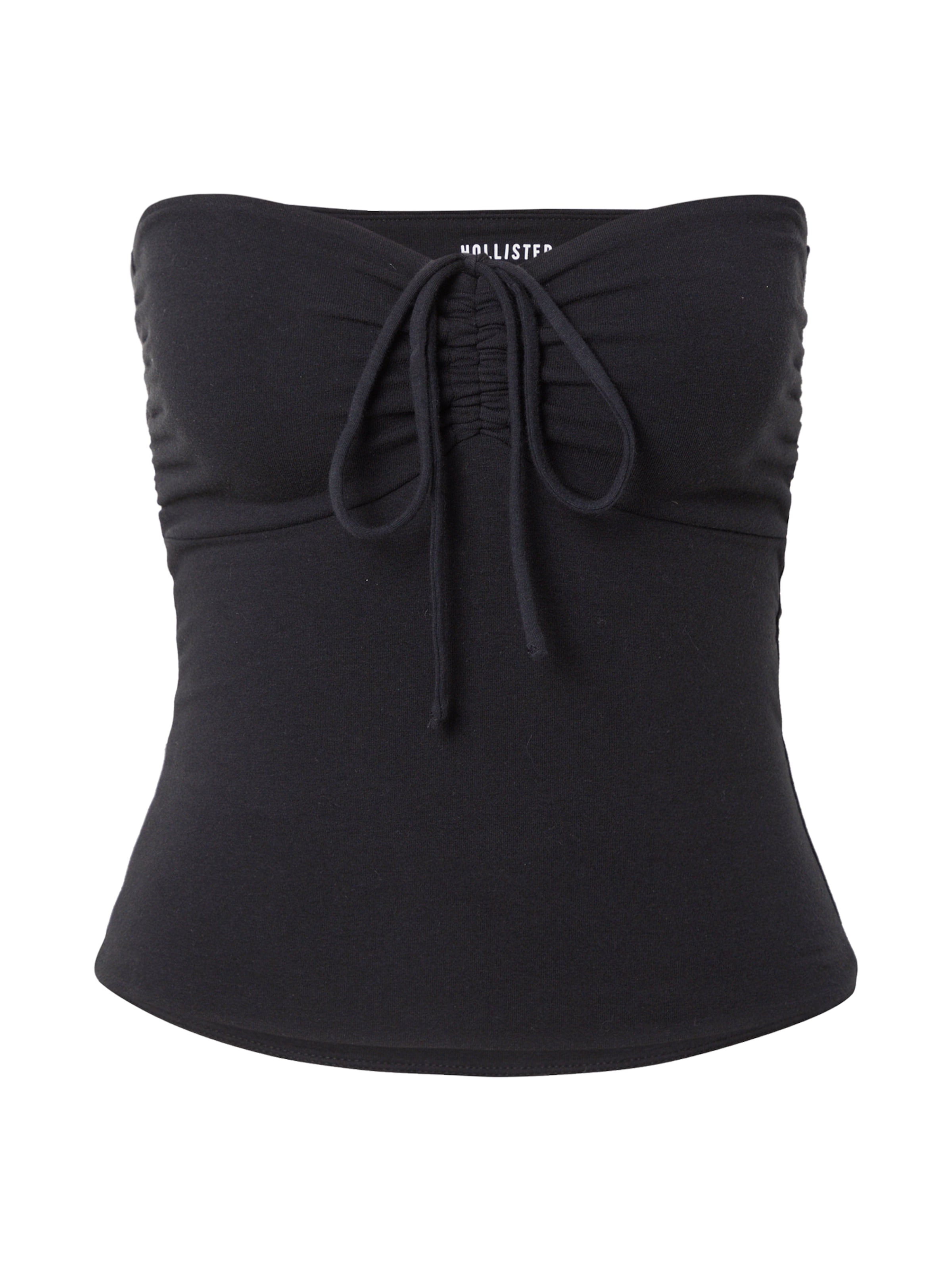 melns HOLLISTER Topiņš: no priekšpuses