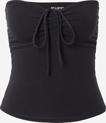 HOLLISTER Топ в Черный: спереди