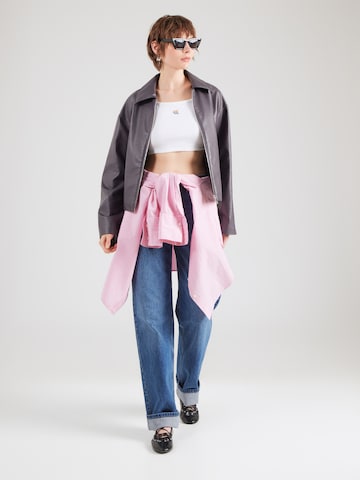 Calvin Klein Jeans Top 'PRIDE' in White