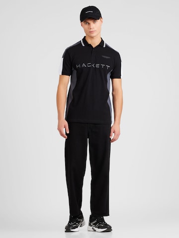 Hackett London Shirt 'AMR MLT' in Black