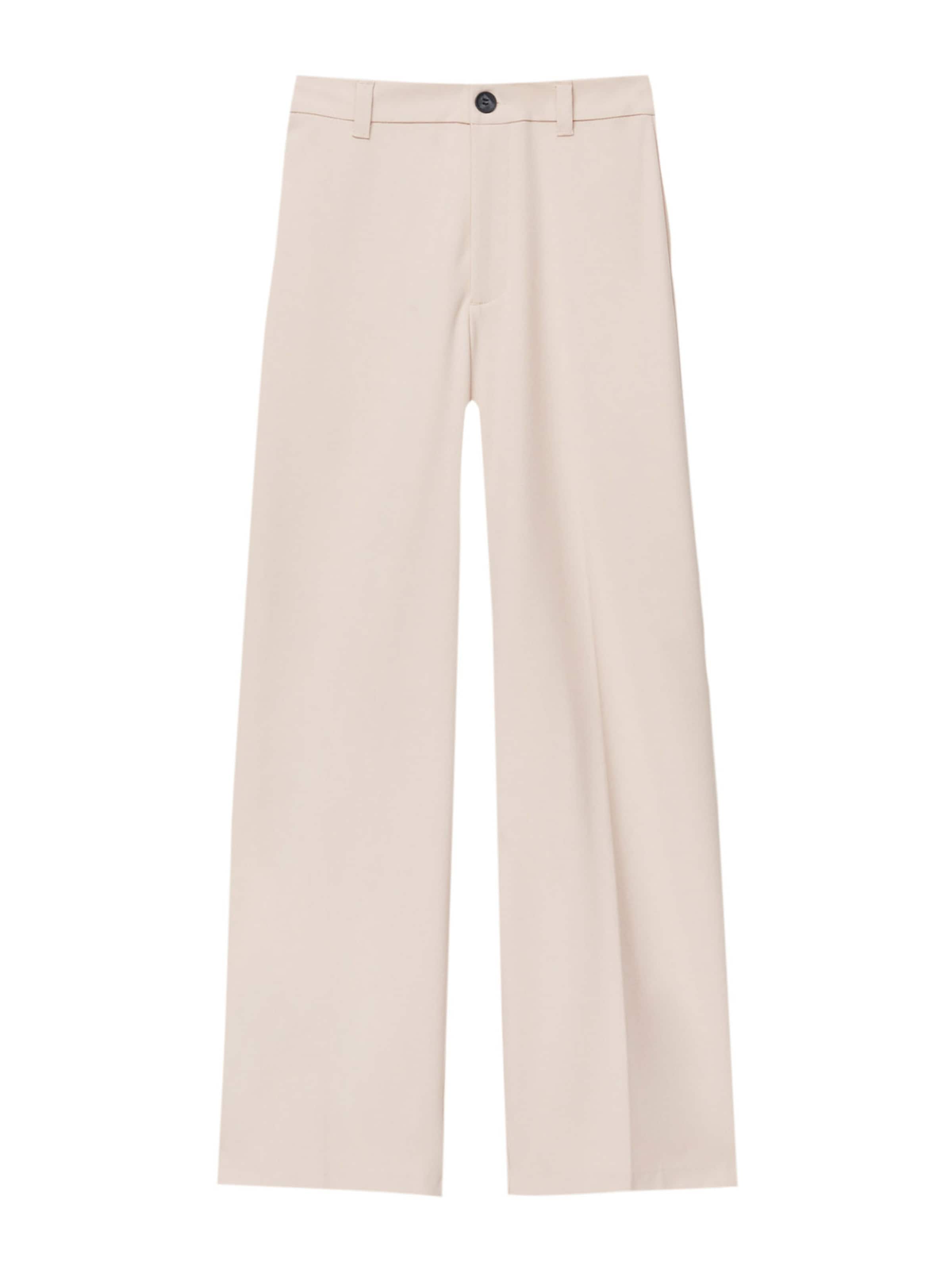 Pull&Bear Wide Leg Hose in Pink: Vorderseite