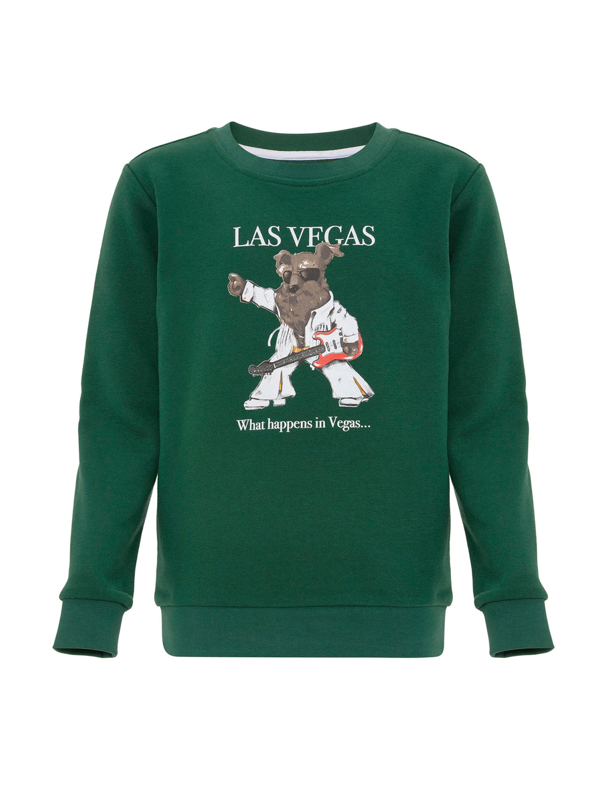 Williot - Sudadera en verde: frente