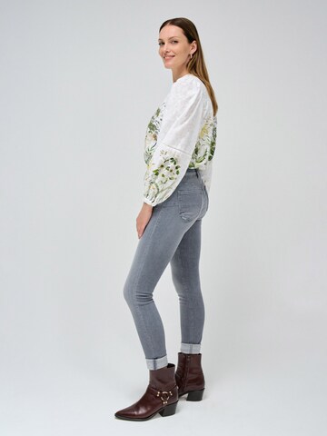 Salsa Jeans Skinny Jeans 'Destiny' in Grijs