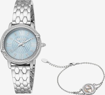 Just Cavalli Time Analog Watch in Silver: front