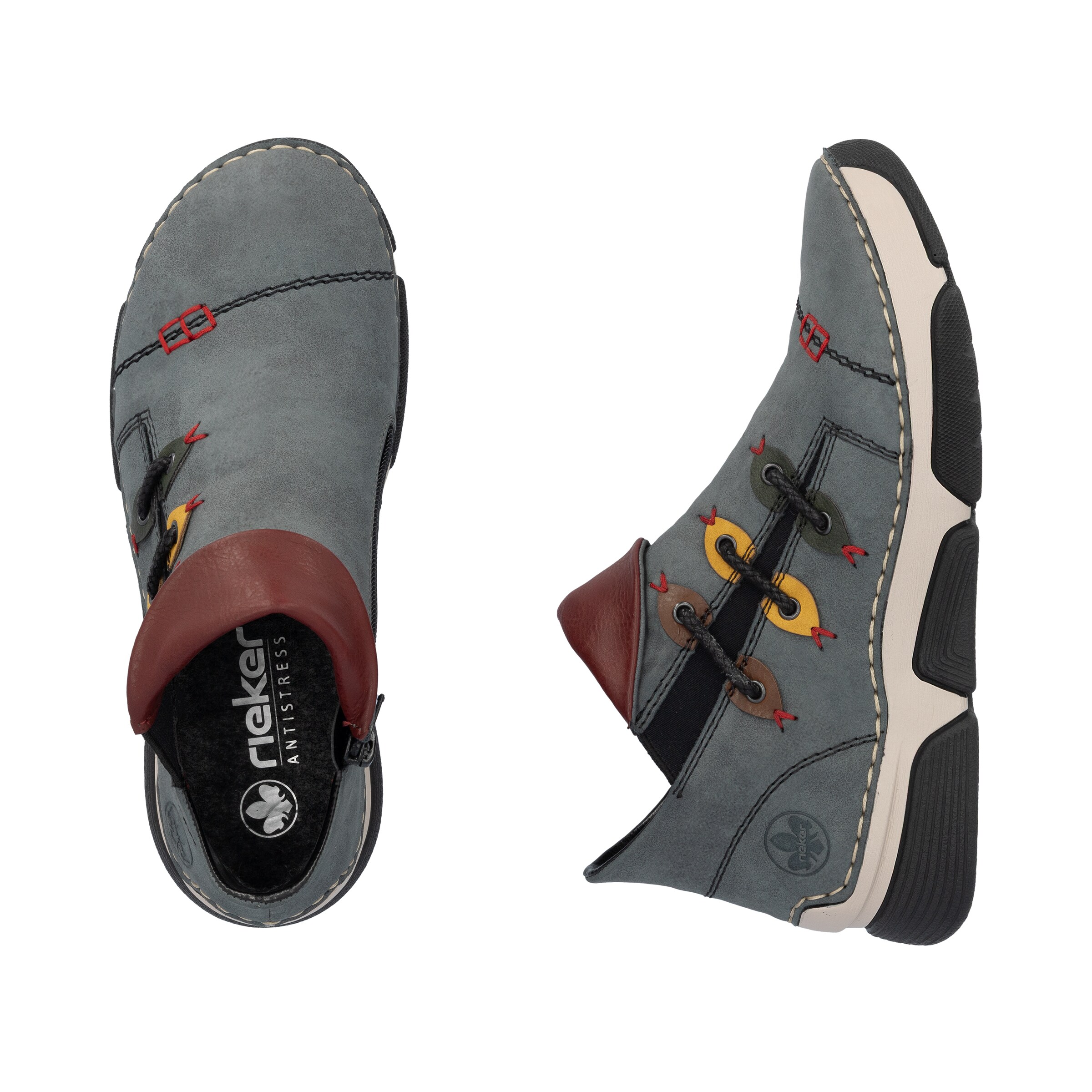 Bottines Rieker en gris