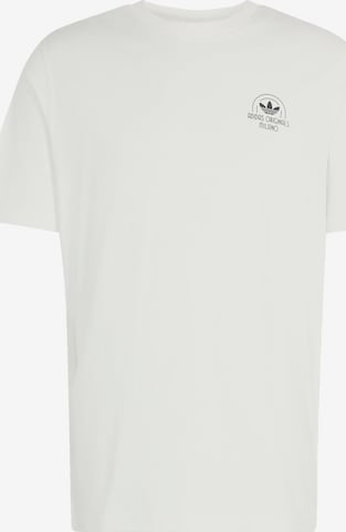 T-Shirt 'Milano Shop' ADIDAS ORIGINALS en blanc : devant