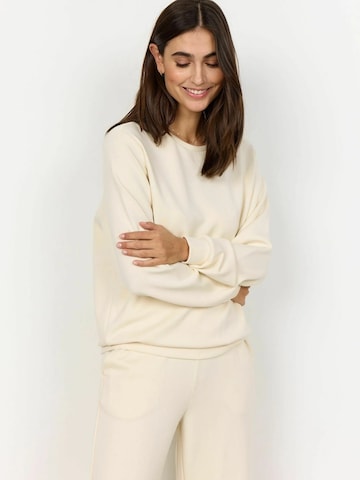 Pull-over 'BANU' Soyaconcept en beige : devant
