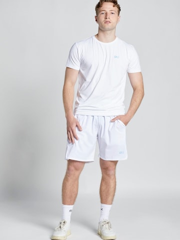 SPORTKIND Regular Sportbroek 'Performance' in Wit: voorkant