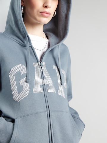 GAP Кофта на молнии 'HERITAGE' в Синий