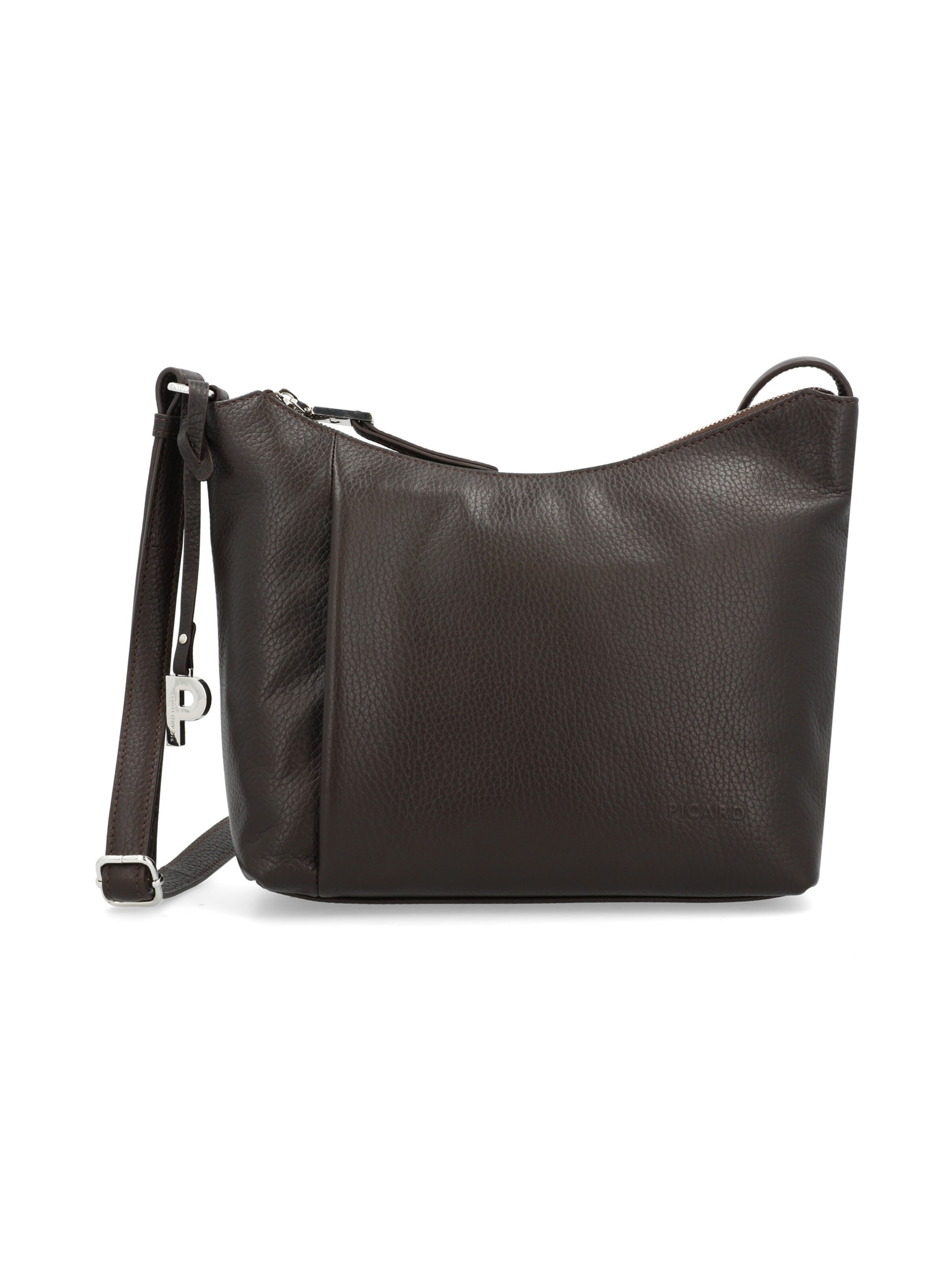 Picard Schoudertas 'Pure' in Bruin: voorkant