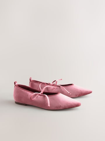 Ballerina con cinturino 'Forever Comfort' di Next in rosa
