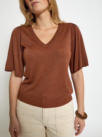 Maglietta 'Kyla' di minus in marrone