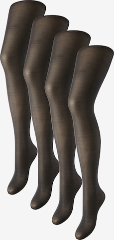 juoda PIECES Pėdkelnės 'PCNew Nikoline': priekis