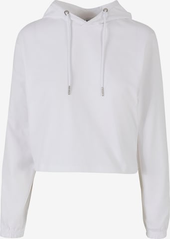 Urban Classics Sweatshirt in White: front