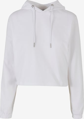Urban Classics Sweatshirt in Weiß: Vorderseite