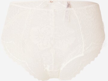 ETAM Slip 'INDOMPTEE' in White: front